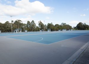 Knox Regional Netball Centre outdoor courts and surrounds