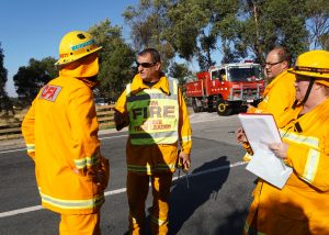 CFA providing assistance during an emergency situation