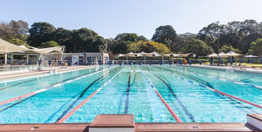 Victoria Park Pool 50m outdoor swimming pool