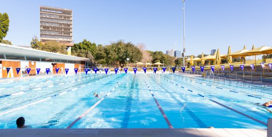 Prince Alfred Park Pool 50m outdoor swimming pool