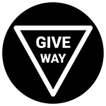 Give Way sign