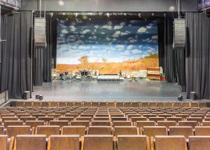 Brisbane powerhouse theatre seating looking toward stage
