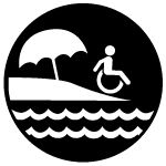 Accessible beach